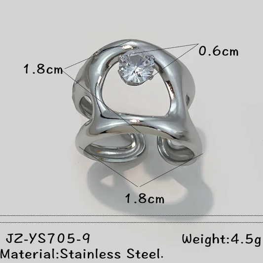 Chunky Diamond Ring