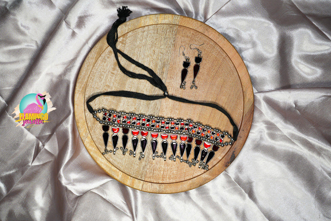 Zoya Afghan Jewellery Set