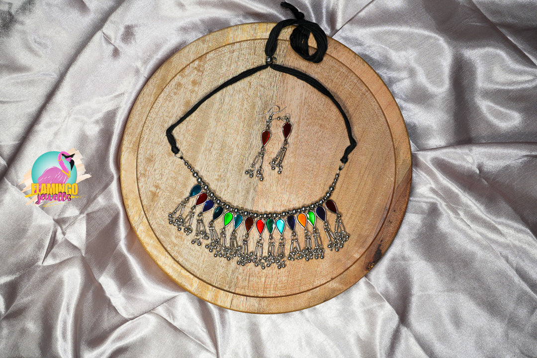 Aziza Afghan Jewellery Set