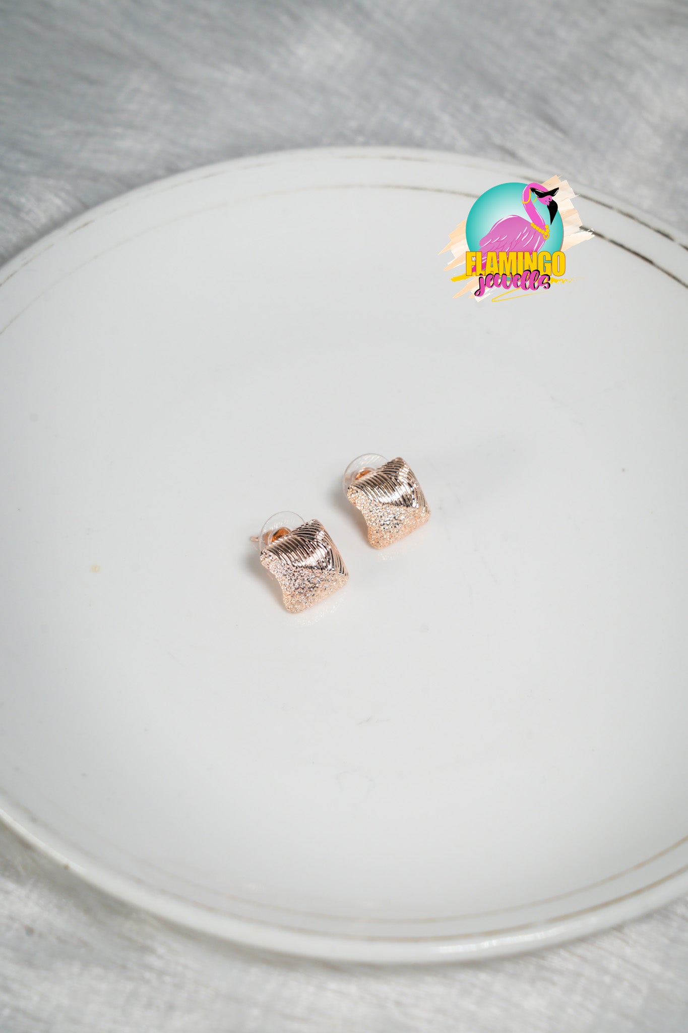 Ella Rose Gold Studs