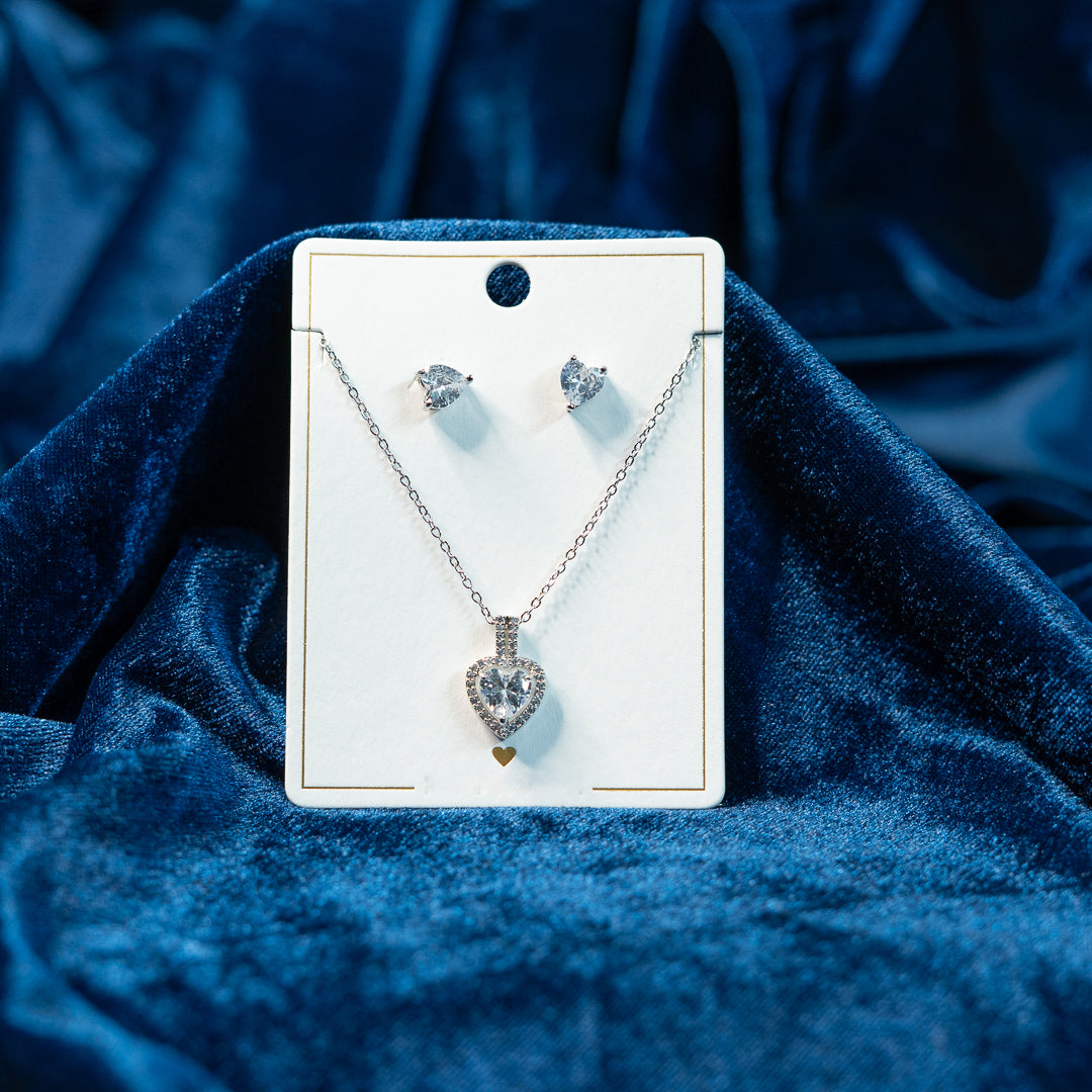 Heart Pendant Set
