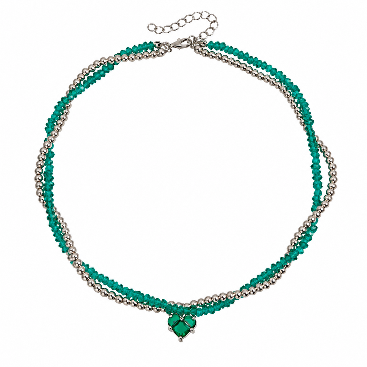 Twisted Heart Necklace