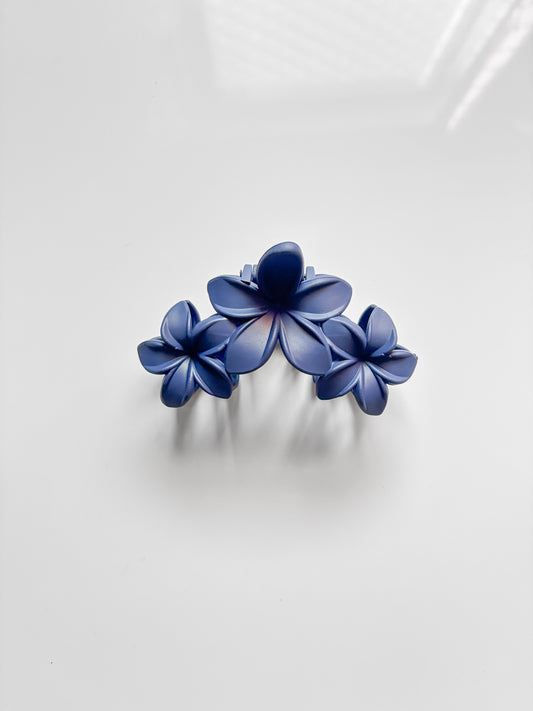 Triple Flower Hair Claw (Matte)