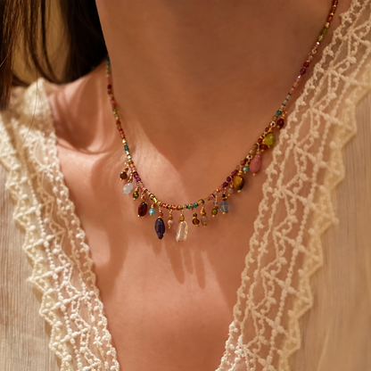 Bohemian Beaded Necklace