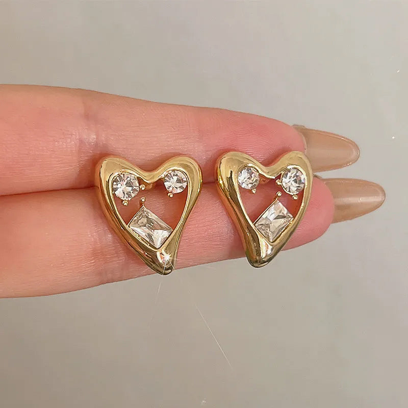 Heart Studs
