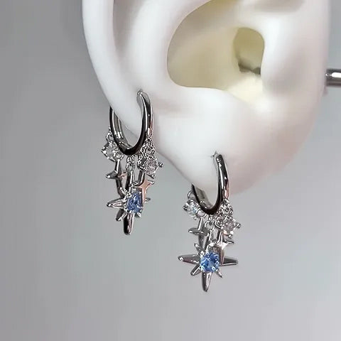 Pastoral Water Droplets Earrings