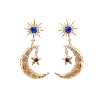 Moon Drop Earrings