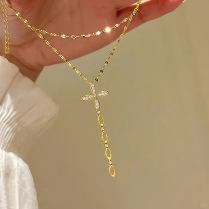 Cross Tassel Pendant