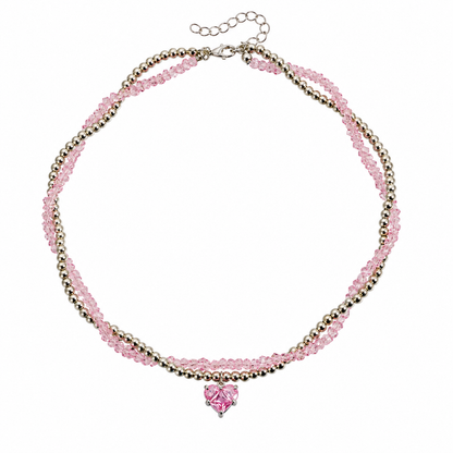 Twisted Heart Necklace