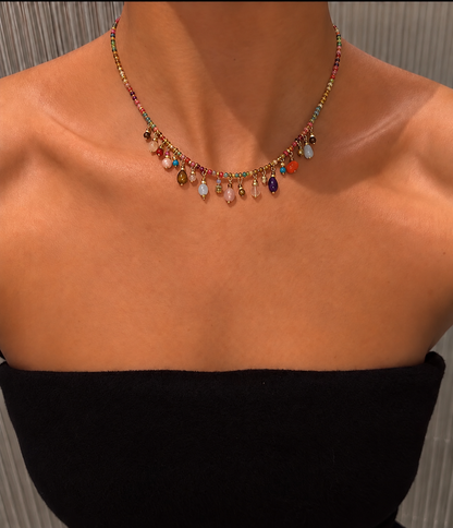 Bohemian Beaded Necklace