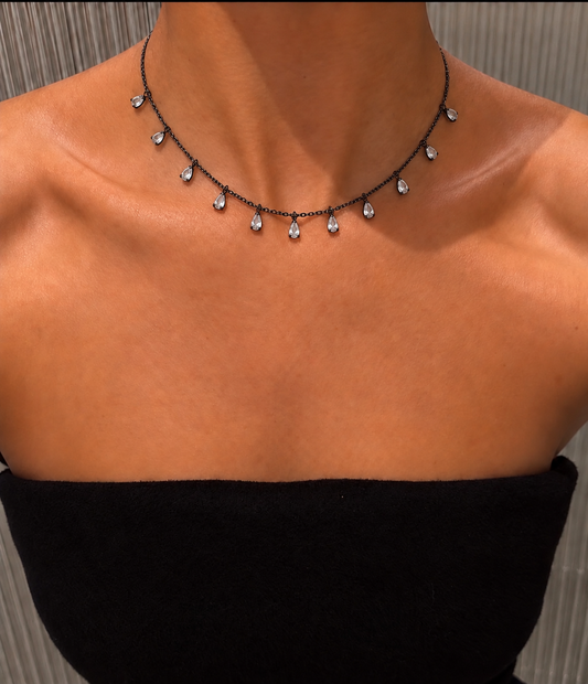 Water Droplets Necklace