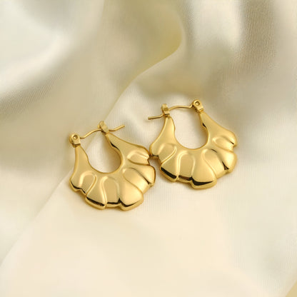 Croissant Hoop Earrings