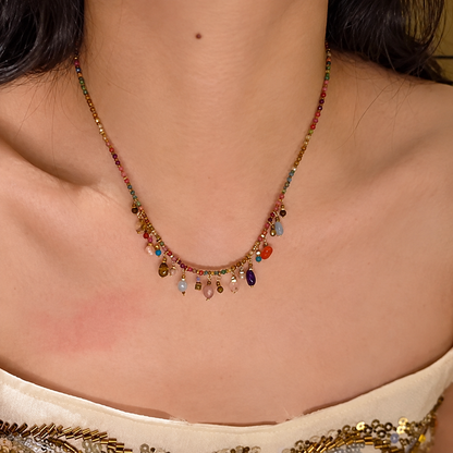 Bohemian Beaded Necklace