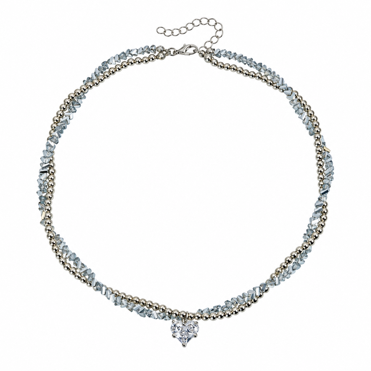 Twisted Heart Necklace