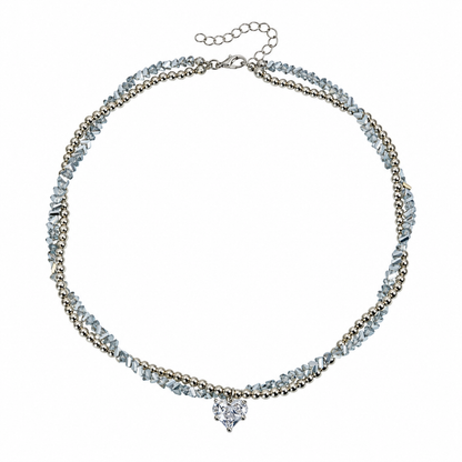 Twisted Heart Necklace