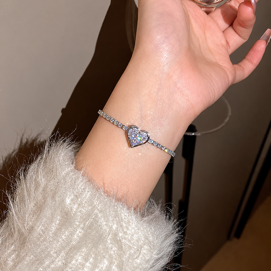 Heart Zircon Bracelet