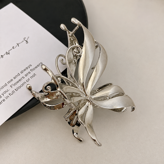 Metal Butterfly Hair Claw