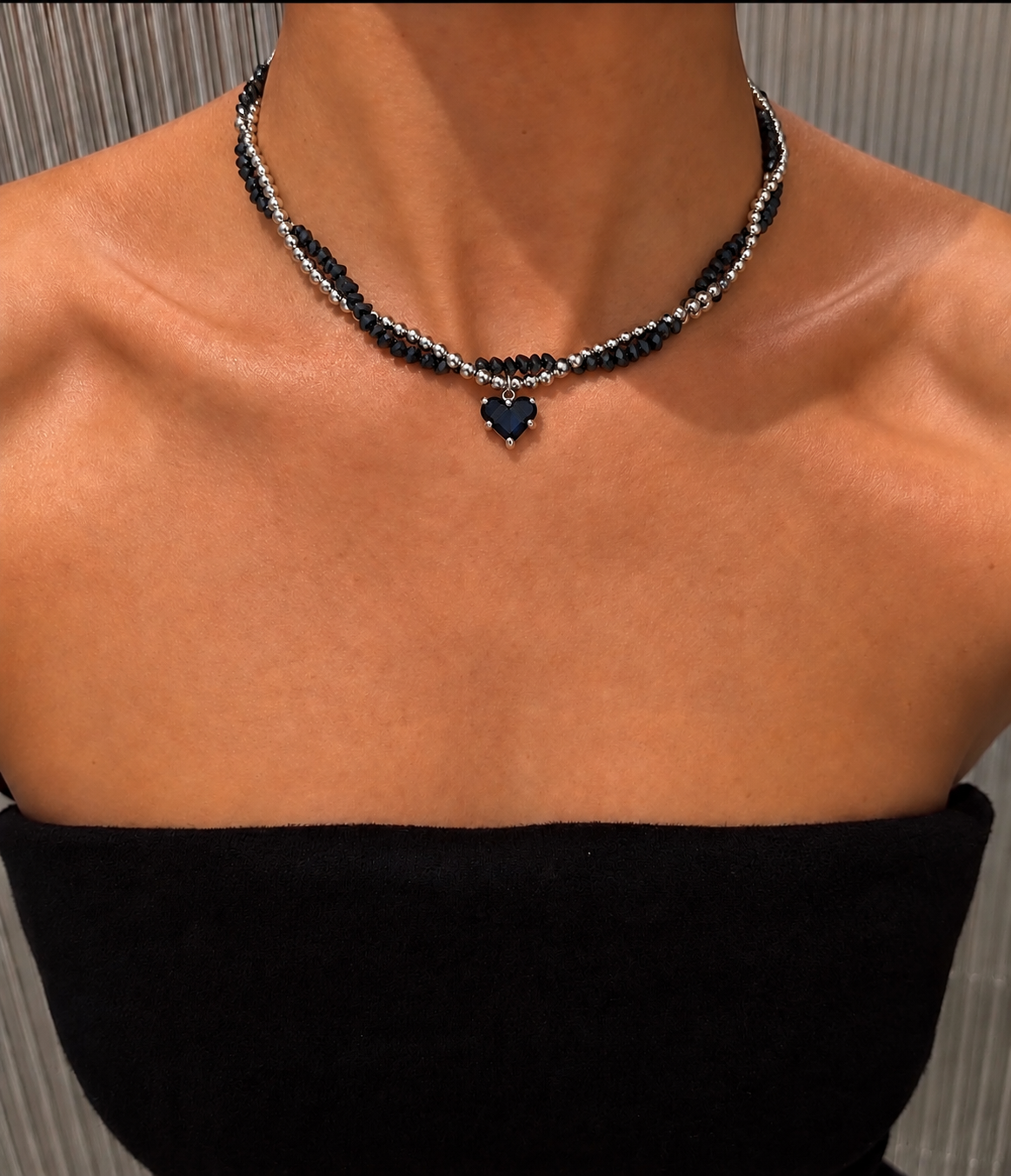 Twisted Heart Necklace