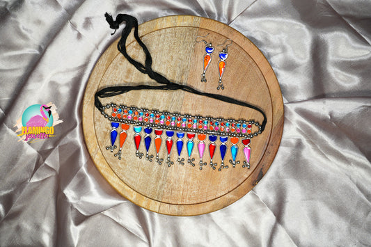 Zoya Afghan Jewellery Set