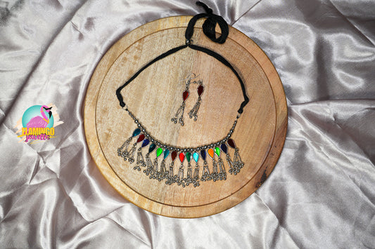 Aziza Afghan Jewellery Set
