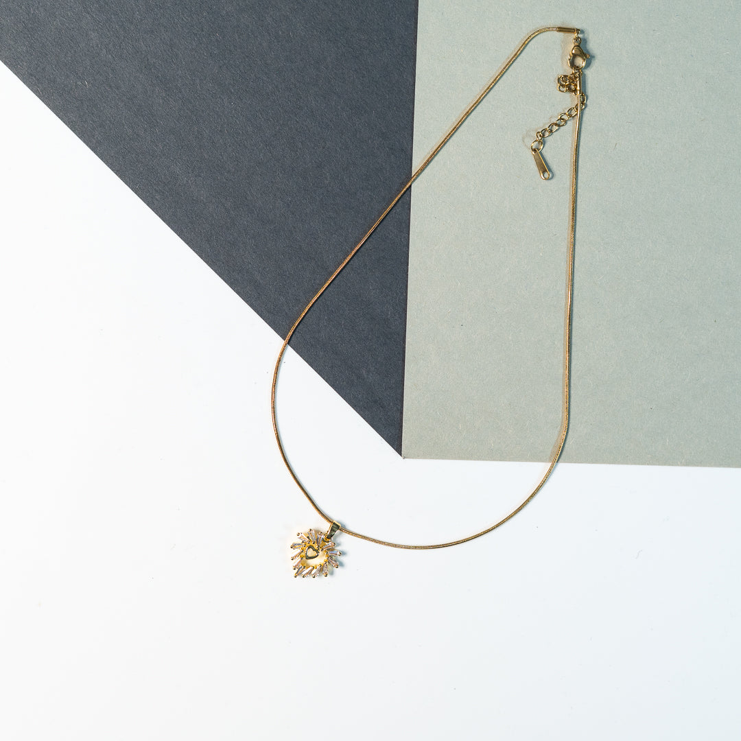 Sunbeam Heart Pendant