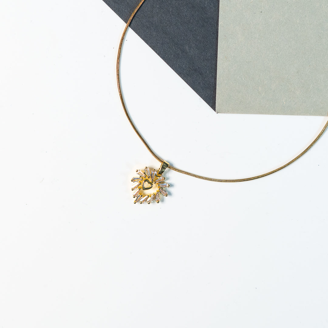 Sunbeam Heart Pendant