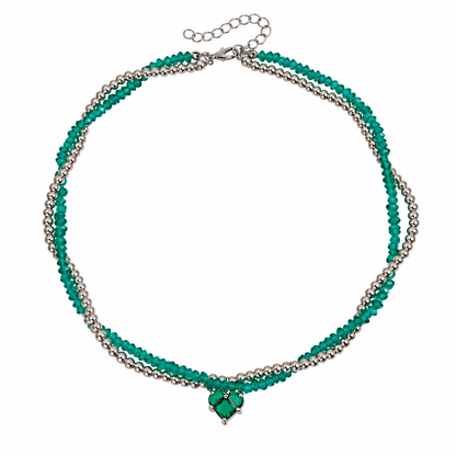 Twisted Heart Necklace