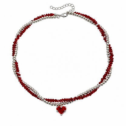 Twisted Heart Necklace