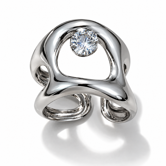Chunky Diamond Ring