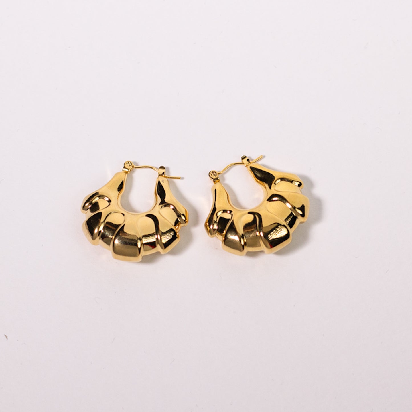 Croissant Hoop Earrings