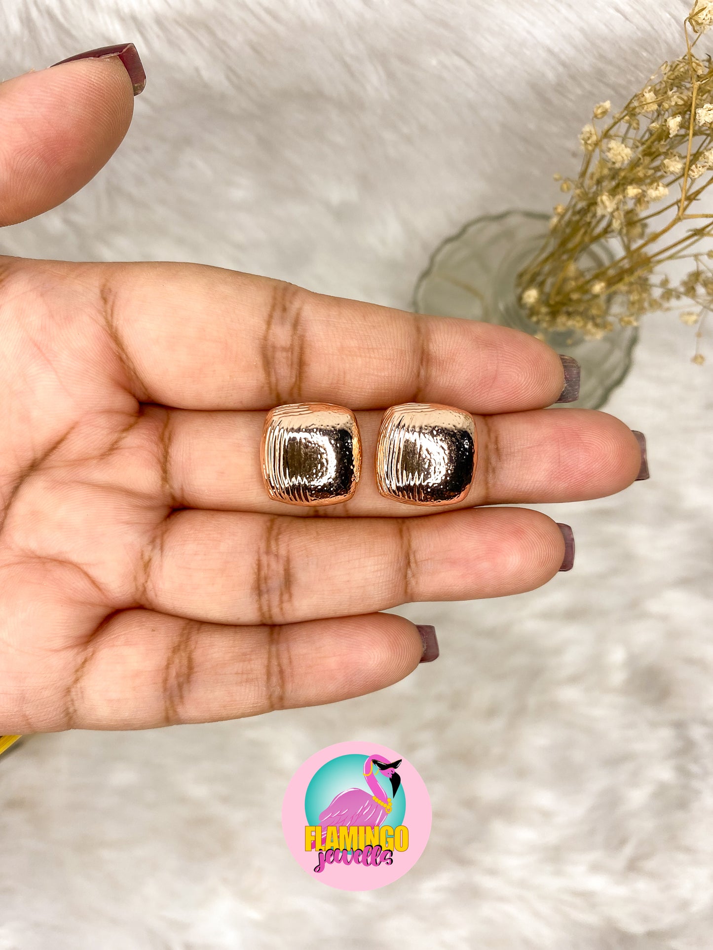 Ella Rose Gold Studs